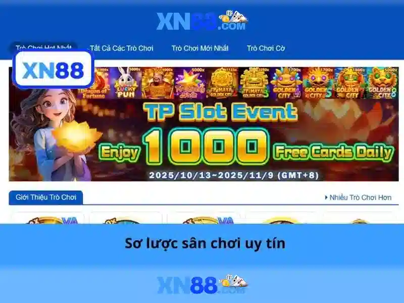 xn88 – Nền tảng trò chơi trực tuyến và cá cược Giao diện nhà cái hoàn hảo